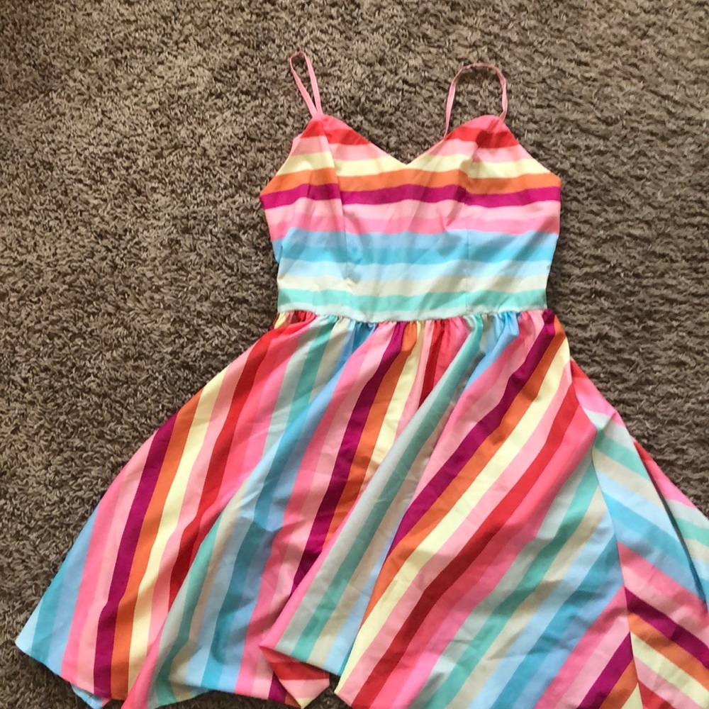 Small rainbow dress